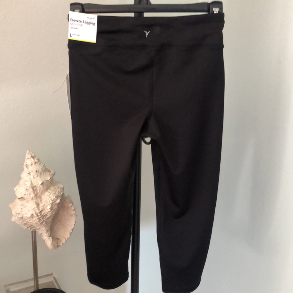 Old Navy Active Go Dry Elevate Leggings Girls NWT